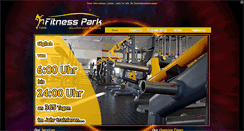 Desktop Screenshot of fitness-park.com